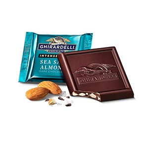 If you have these little @ghirardelli white chocolate squares you have