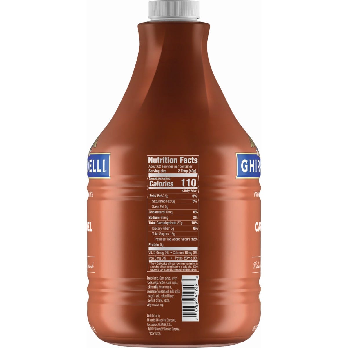 Ghirardelli caramel sales sauce