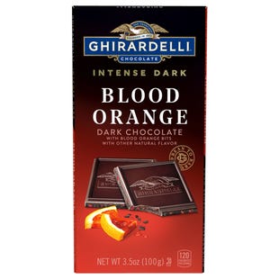 Intense Dark Blood Orange Dark Chocolate Bar (Case of 12)