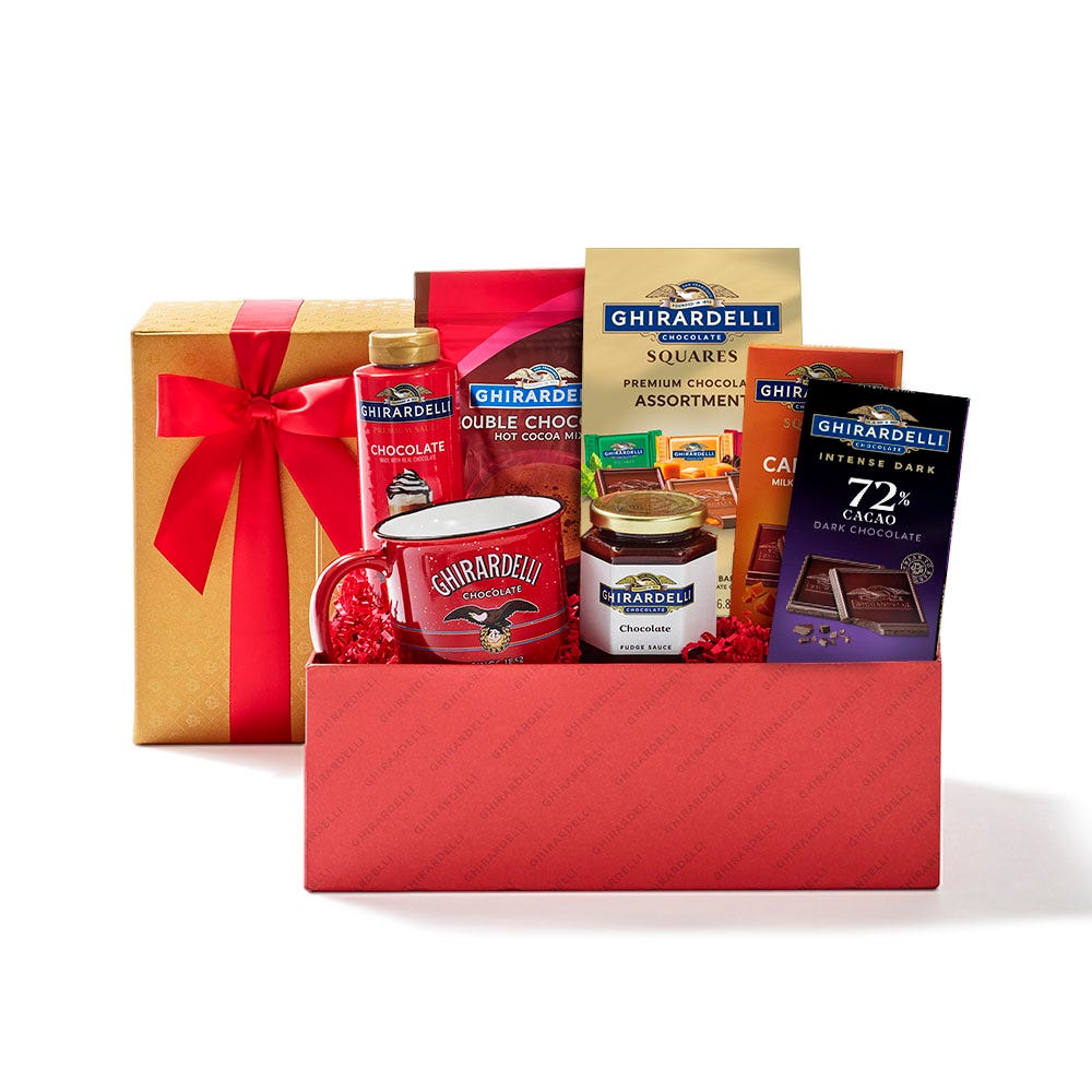Ghirardelli discount gift basket