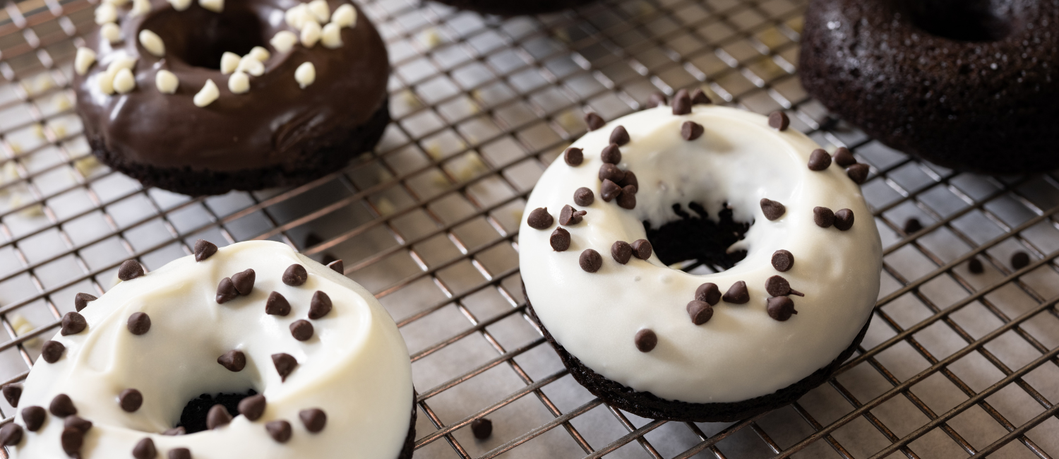 Ghirardelli Cake Doughnuts