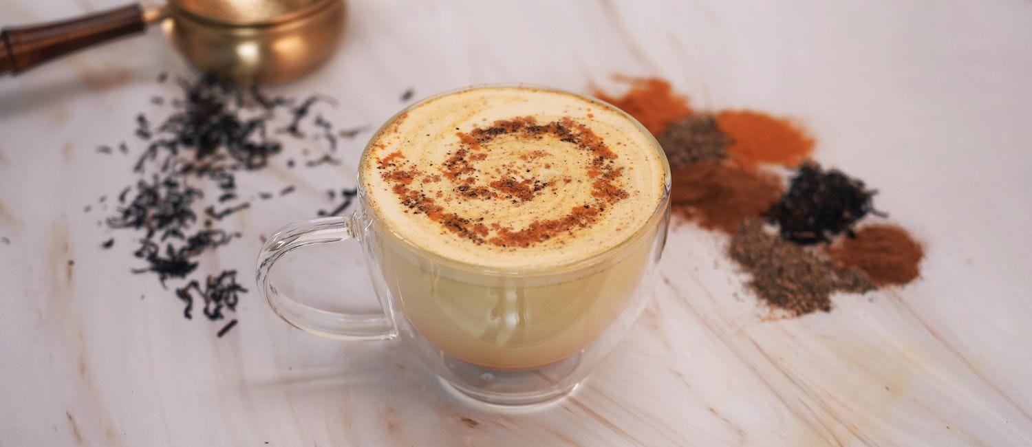 Golden Milk Tea Latte