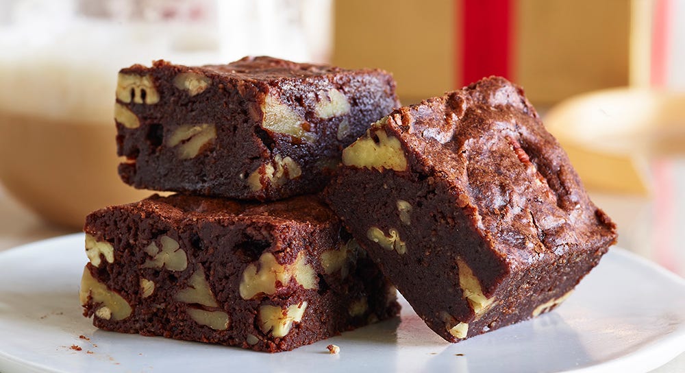 Ghirardelli One-Bowl Flourless Brownies