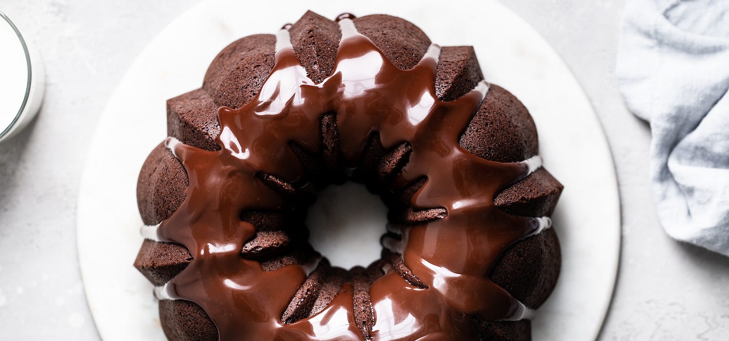 Double Chocolate Chip Bundt Cake