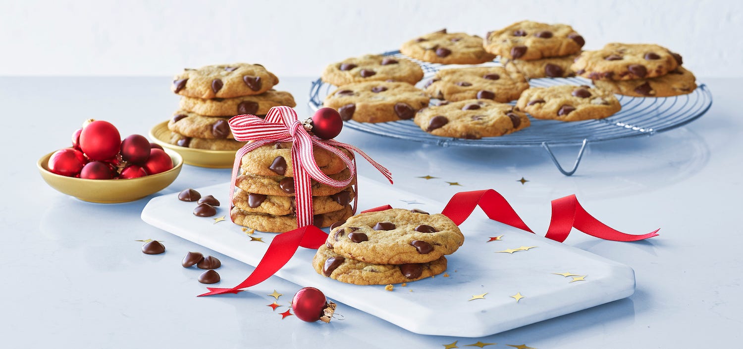 Ghirardelli Holiday Baking Ideas Chocolate Chip Cookies
