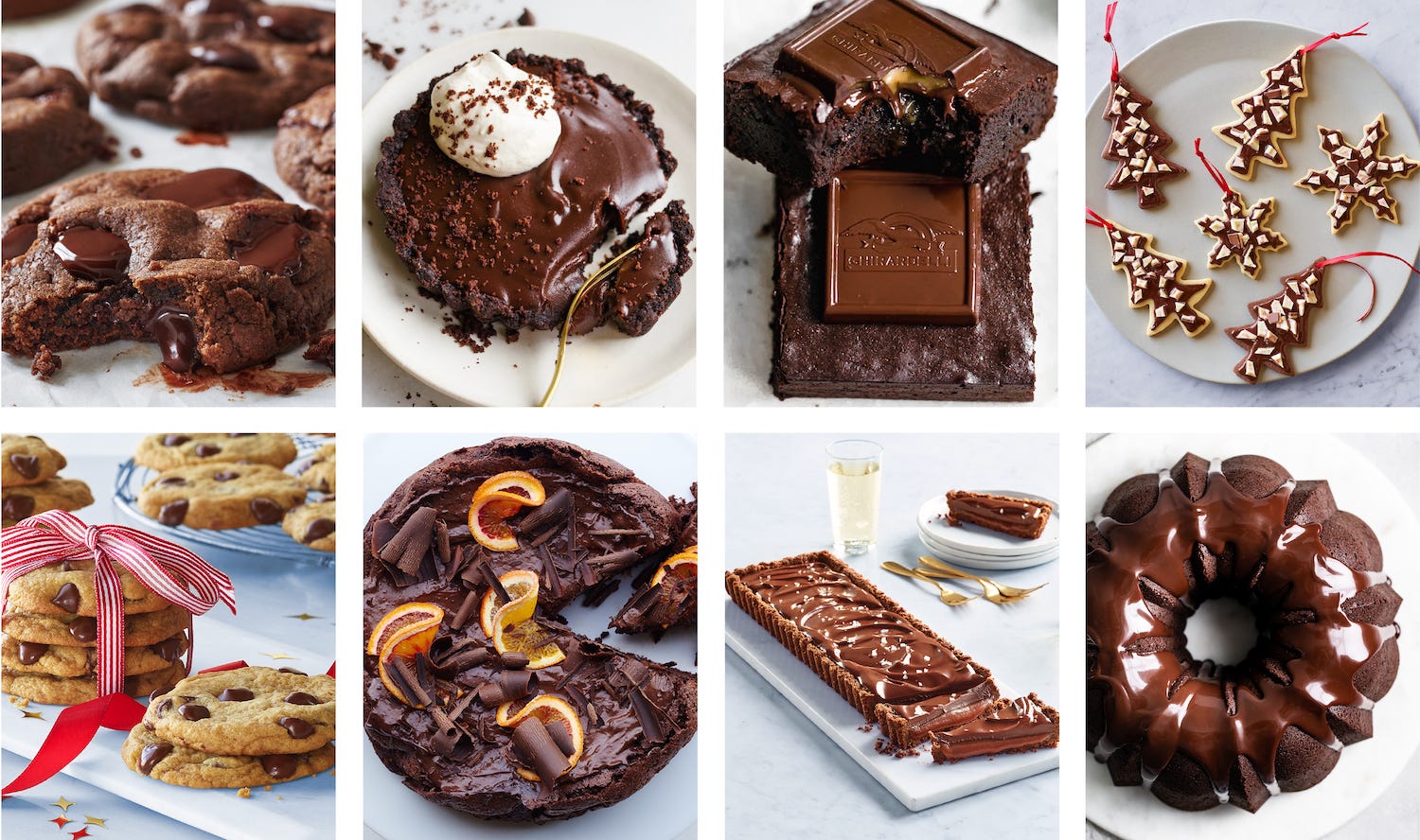 Ghirardelli Chocolate Baking Social Media Posts