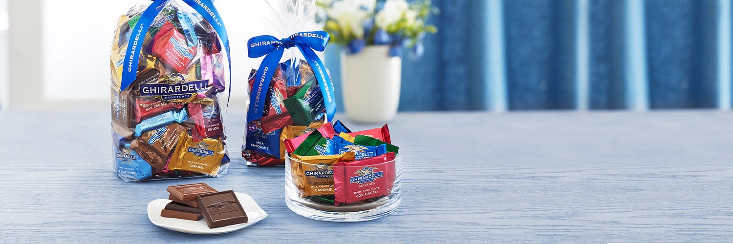 Ghirardelli Address List Chocolate Gift Bags